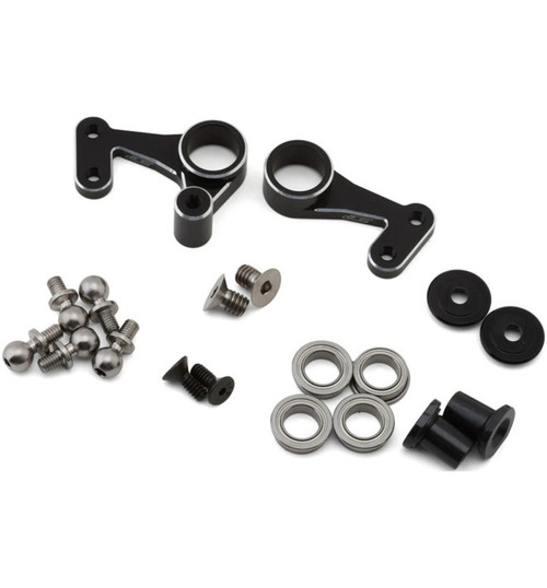 JConcepts RC10 89 Masami Stealth Aluminum Steering Bellcrank (Black) JCO5301-2