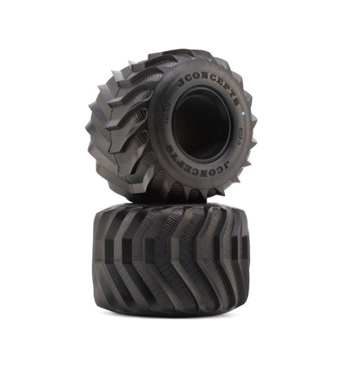 JConcepts Outlaw 2.6 Monster Truck Tires (2) (Blue) JCO4178-01