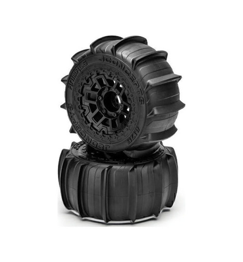 JConcepts Animal Pre-Mounted Tires Fits - Maxx Kraton 4s Kagama 4s JCO4175-39812