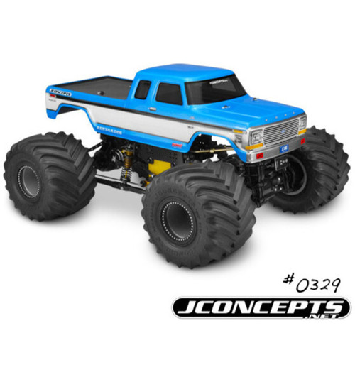 JConcepts 1979 F0RD F-250 Supercab Monster Truck Body Clear JCO0329