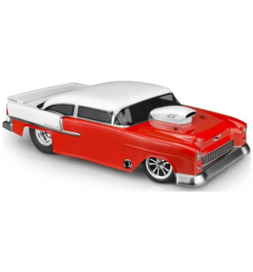 JConcepts 1955 Chevy Bel Air Drag Eliminator body CLEAR JCO0365