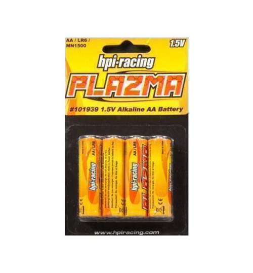 HPI Plazma 1.5v Alkaline Aa Batteries (4) HPI101939