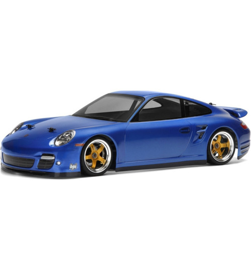 HPI Porsche 911 Turbo 997 clear Body shell 200mm HPI17527
