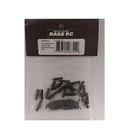 Rage RC Deck Eyelets W/ Screws 20 ; Eclipse Eclipse 650 RGRB1315