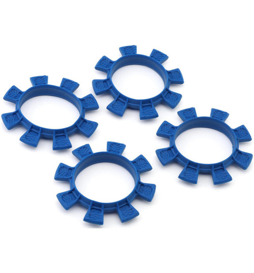 JConcepts Monster Truck Satellite Tire Glue Bands (Blue) (4) JCO5268-1