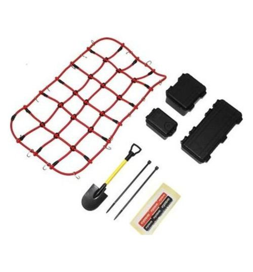Kyosho Roof Carrier Net 200x140mm / Black KYOCLW008BK