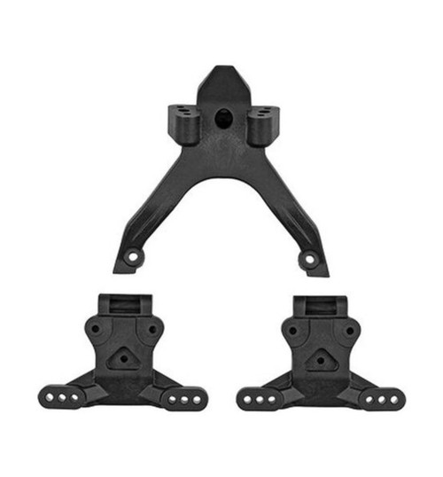 Associated RC10b7.1 Top Plate and Ballstud Mounts ASC92586