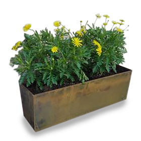 Window Box Cor-Ten Planters