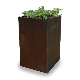 Columnar Cor-Ten Planters