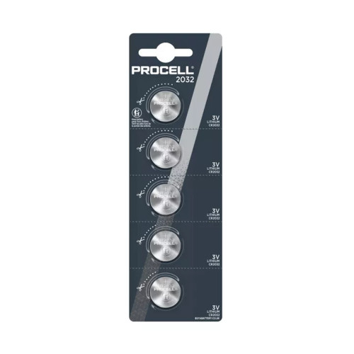 Duracell Procell Li-Ion Coin 2032 1X5 HSDC WE Battery