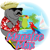 Max and Pearl a Phlock of Trop-Rockin' Manatees.