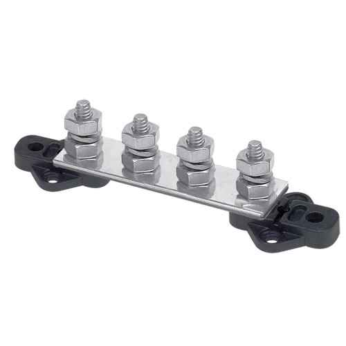 BB-4S-150A/DSP - BEP Pro Installer Bus Bar - 4 Way - 150A - 1/4" Studs