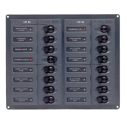 904NM - BEP DC Panel - 16-Way - No Meter