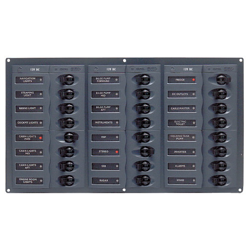 905NM - BEP DC Panel - 24-Way - No Meter