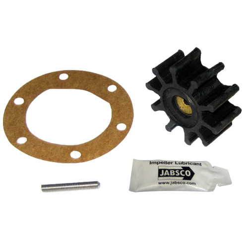 18673-0001-P - Jabsco Impeller Kit - 10 Blade - Neoprene - 2" Diameter x 7/8"W Pin Drive Insert