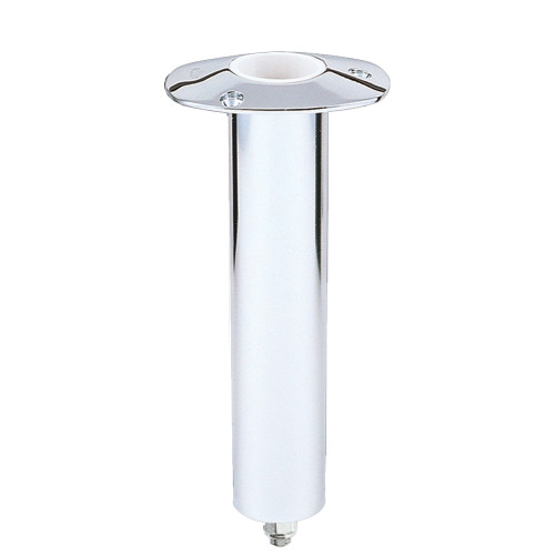 RH577V - Lee's 0&#176; Stainless Steel Swivel Base Flush Mount Rod Holder 2.25" OD X 10.5" Tube