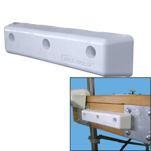 1058-F - Dock Edge Protect&#153; Straight HD 12" PVC Dock Bumpers