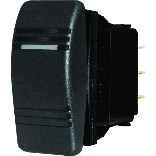 8284 - Blue Sea 8284 Water Resistant Contura Switch - Black