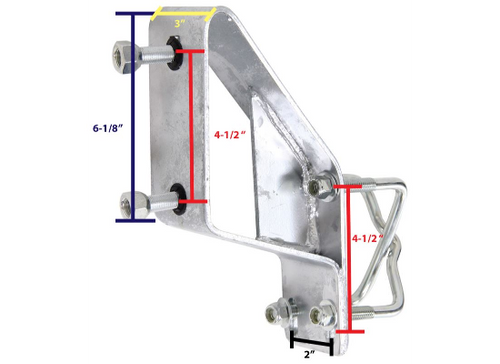 27310G - C.E. Smith Heavy Duty Spare Tire Carrier