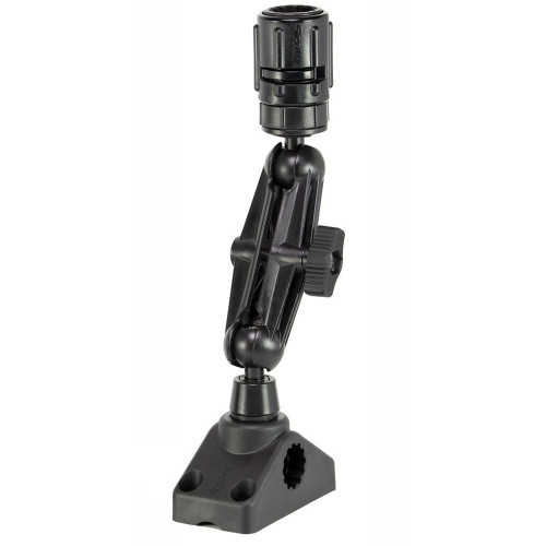 0152 - Scotty 152 Ball Mounting System w/Gear-Head Adapter, Post Combination Side/Deck Mount