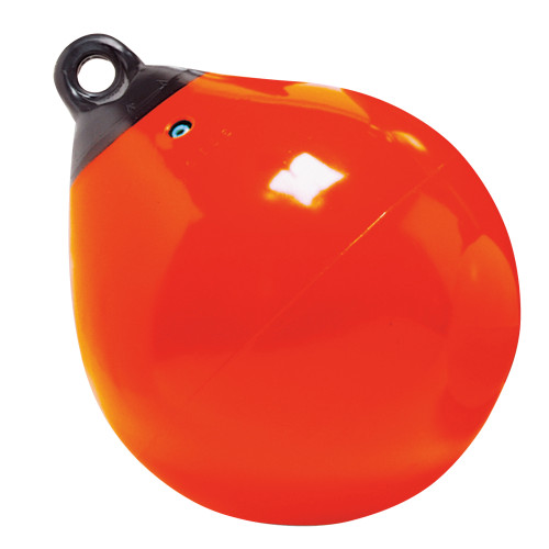 61149 - Taylor Made 18" Tuff End&trade; Inflatable Vinyl Buoy - Orange