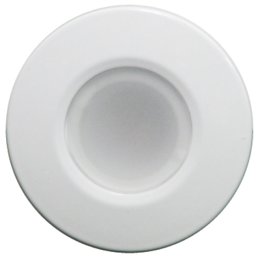 112522 - Lumitec Orbit Down Light - White Housing, Red w/White Dimming Light