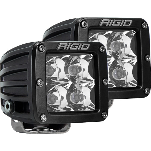 202213 - Rigid Industries D-Series PRO Hybrid-Spot LED - Pair - Black