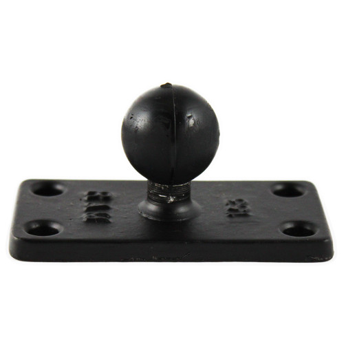 RAM-B-202U-153 - RAM Mount 1.5" x 3" Rectange Base w/1" Ball