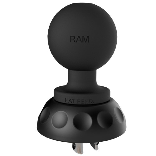 RAP-405U - RAM Mount Leash Plug Adapter w/1.5" Diameter Ball