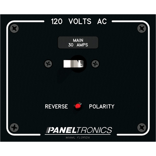 9982316B - Paneltronics Standard Panel AC Main Double Pole w/30Amp CB & Reverse Polarity Indicator