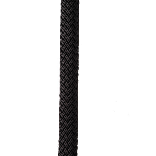 C5054-24-00035 New England Ropes 3/4" X 35' Nylon Double Braid Dock Line - Black