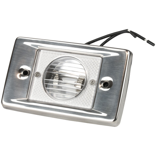 400136-1 Sea-Dog Stainless Steel Rectangular Transom Light