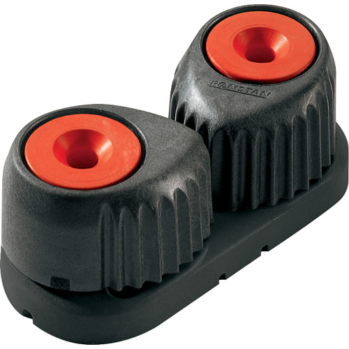 RF5500R Ronstan Small Alloy Cam Cleat - Red, Black Base