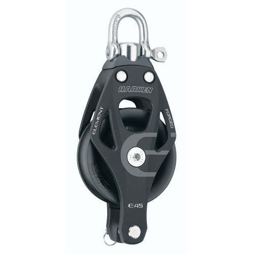 6231 - Harken 45mm Single Element Block w/Swivel & Becket