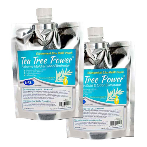 770206 Forespar Tea Tree Power 44oz Refill Pouches (2)-22oz pouches