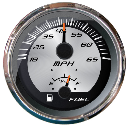 22015 Faria Platinum 4" Multi-Function - Speedometer & Fuel