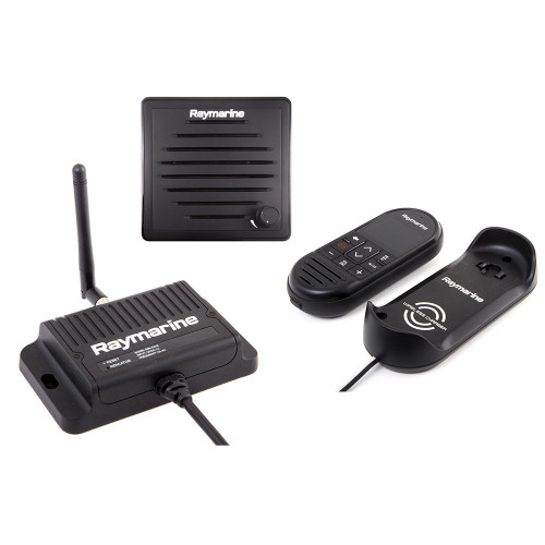T70433 Raymarine Ray90 Wireless First Station Kit with Passive Speaker, Wireless Handset & Wireless Hub