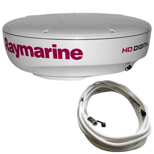 T70169 Raymarine RD424HD 4kW Digital Radar Dome With 10M Cable