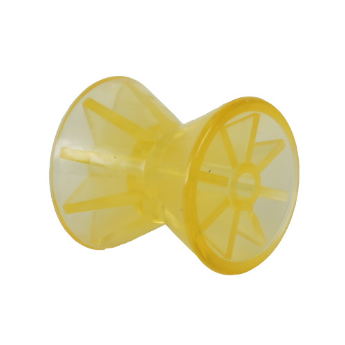 29543 C.E. Smith Bow Roller - Yellow PVC - 4" x 1/2" ID