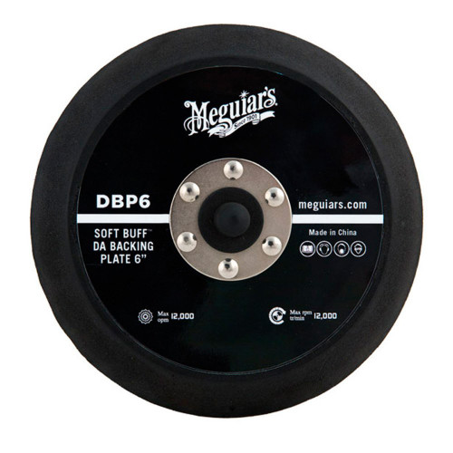 DBP6 Meguiar's 6" DA Backing Plate