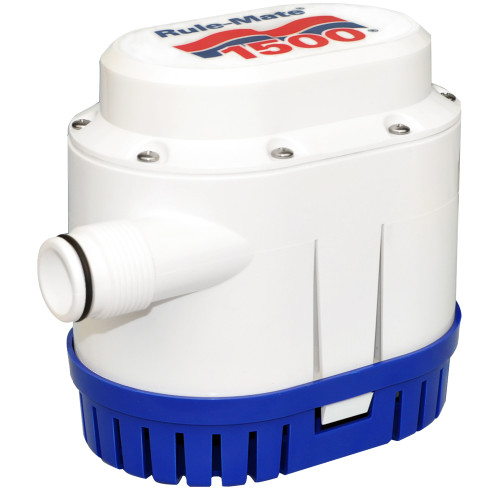 RM1500A - Rule Rule-Mate&reg; 1500 GPH Fully Automated Bilge Pump - 12V