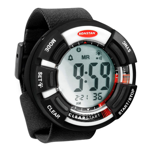 RF4050 - Ronstan Clear Start&#153; Race Timer - 65mm(2-9/16") - Black/White