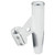 RA5003WH - Lee's Clamp-On Rod Holder - White Aluminum - Vertical Mount - Fits 1.660" O.D. Pipe