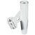 RA5005WH - Lee's Clamp-On Rod Holder - White Aluminum - Vertical Mount - Fits 2.375" O.D Pipe