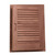 60724 - Whitecap Teak Louvered Door & Frame - Right Hand - 15"x 20"x 7/8"