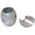 X3AL - Tecnoseal X3AL Shaft Anode - Aluminum - 1" Shaft Diameter