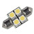 LLB-202W-21-00 - Lunasea Single-Sided 4 LED Festoon - 10-30VDC/0.7W/60 Lumens - Warm White