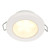 958109611 - Hella Marine EuroLED 75 3" Round Spring Mount Down Light - Warm White LED - White Plastic Rim - 24V