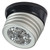 101326 - Lumitec Zephyr LED Spreader/Deck Light -Brushed, Black Base - White Non-Dimming