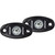 482083 - Rigid Industries A-Series Black High Power LED Light - Pair - Natural White